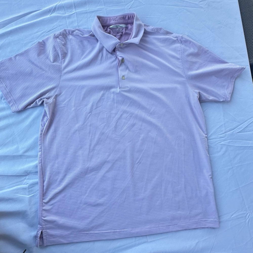Greg Norman Collection Purple Polo Shirt